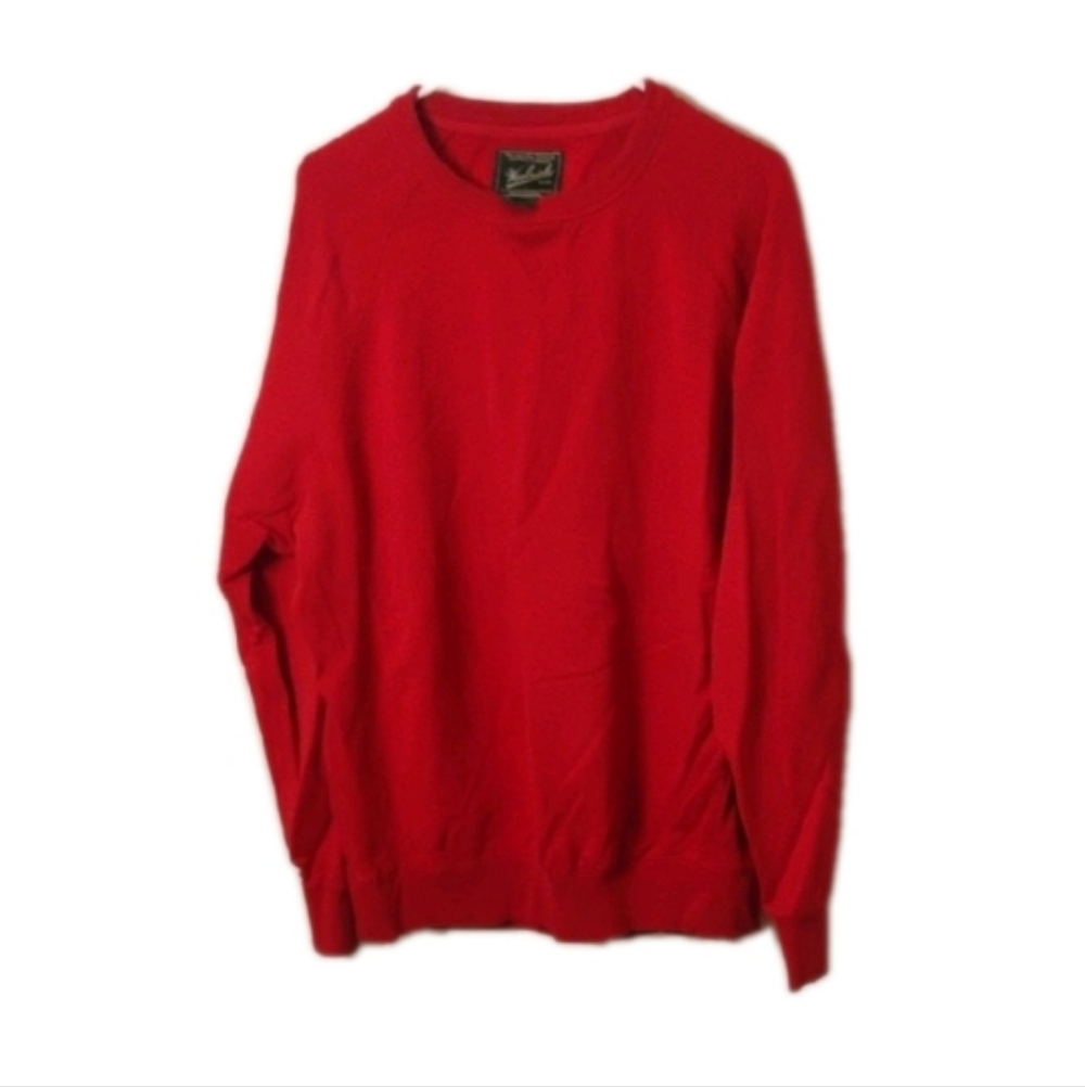 Woolrich Men's Classic Red Crewneck Sweater
